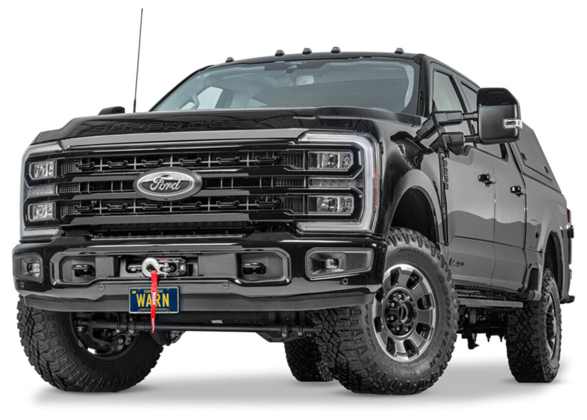 Warn Industries Fully Hidden Winch Kit For 2023-2026 Ford F250/F350 SuperDuty (Mount Only No Winch)