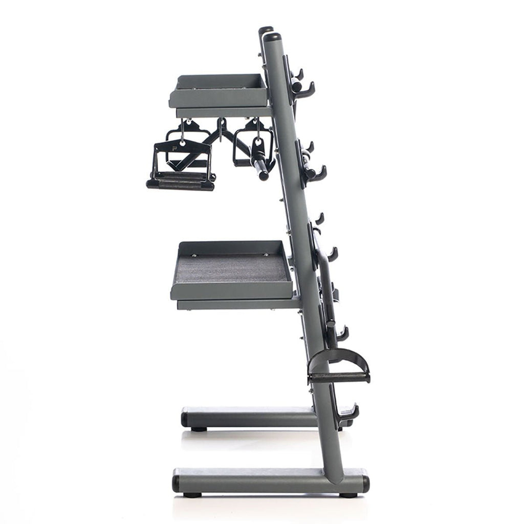 Power Systems Black Chrome Cable Attachment Storage Rack with 9 Bars