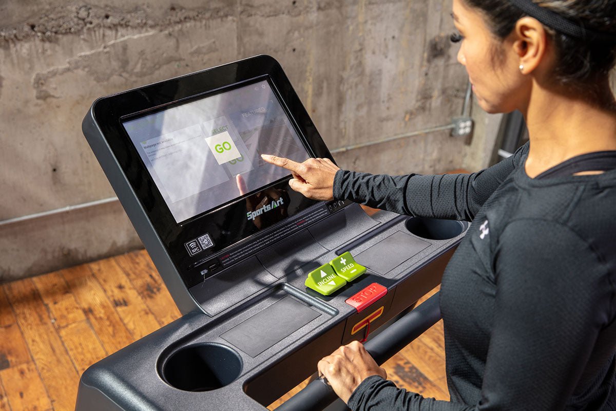 SportsArt T674-16 Elite Treadmill with 16" SENZA Touchscreen