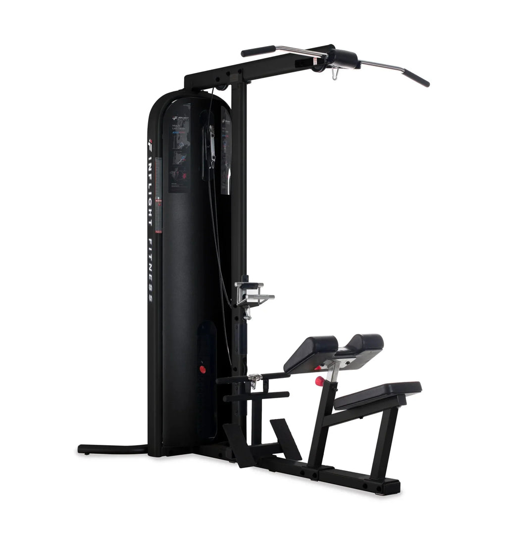 Inflight Fitness Multi Lat Pulldown/Arm Machine with Full Shrouds