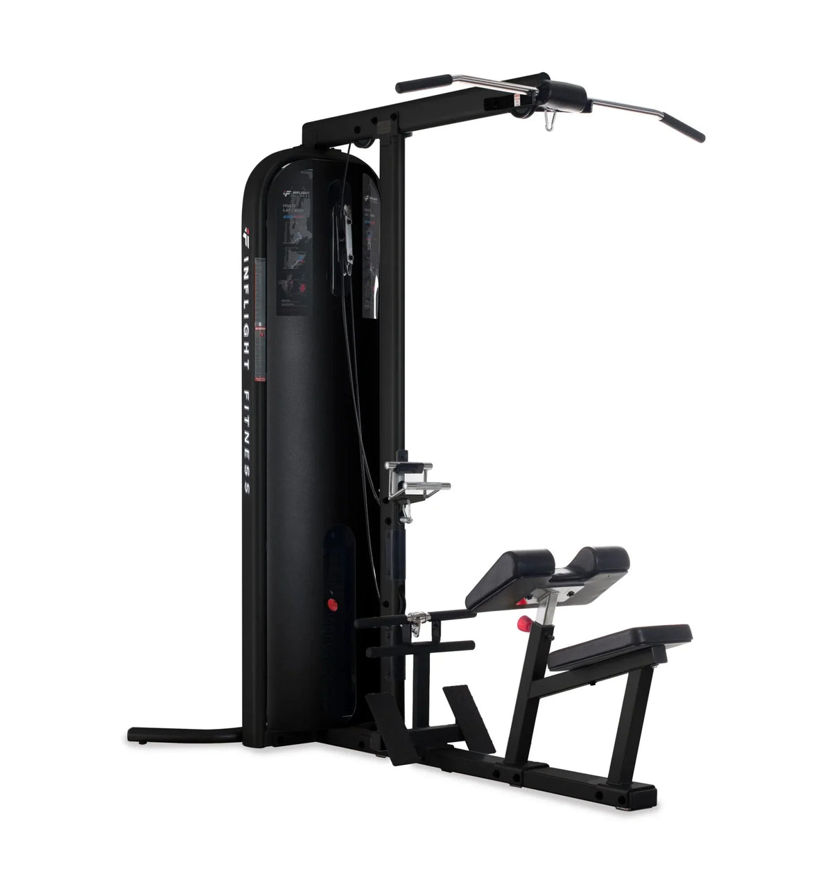 Inflight Fitness Multi Lat Pulldown/Arm Machine with Full Shrouds
