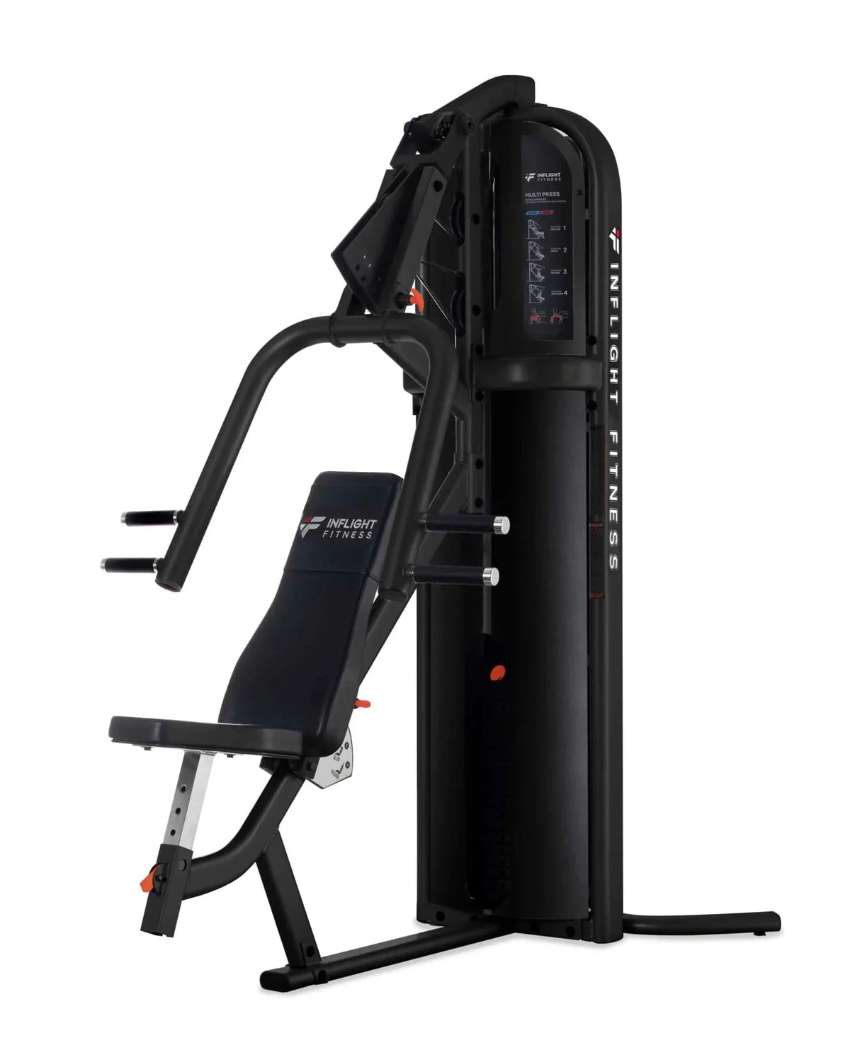 Inflight Fitness Multi-Press Strength Machine with Full Shrouds