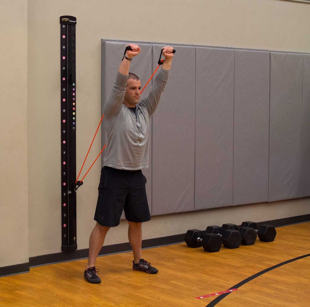 Prism Fitness Smart Resistance Wall Gym and Cable Caddy Complete Kit
