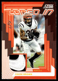 2025 Score Chase Brown Zoned In Nike Swoosh Patch 1/1