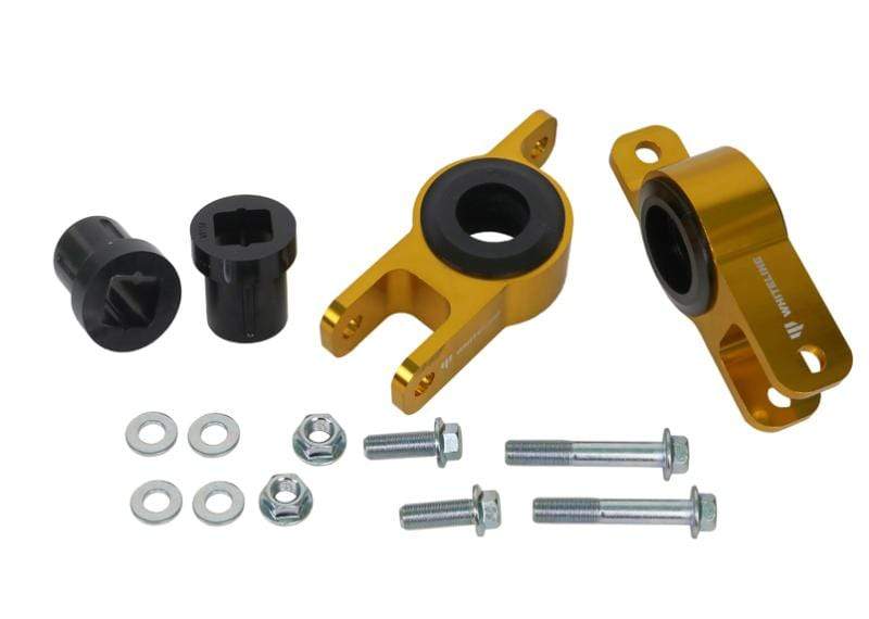 Whiteline Front Lower Inner Rear Bushing Caster & Anti Lift Kit for 2016-2021 Honda Civic [FC/FK]