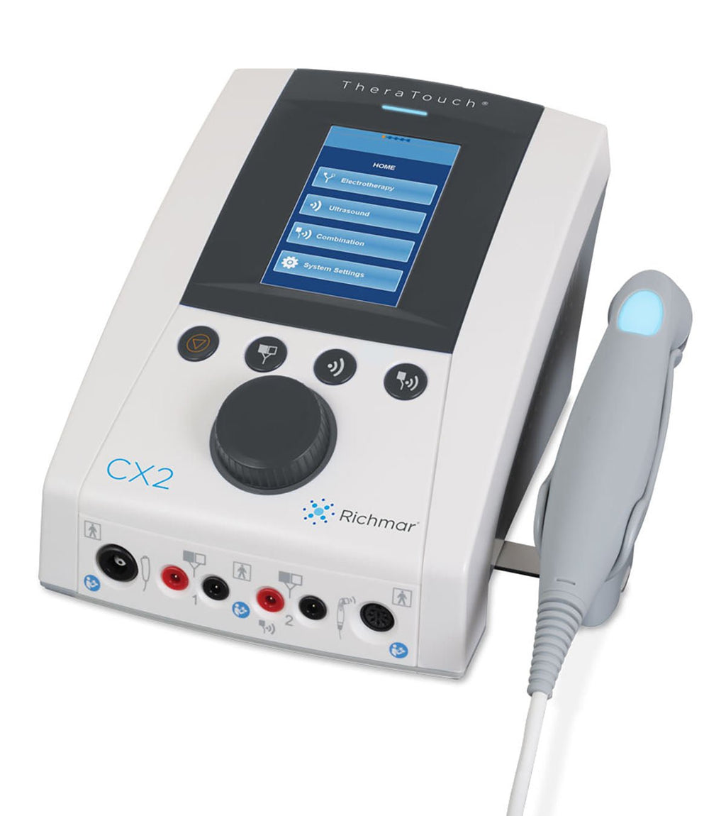 Richmar TheraTouch CX2 2-Channel Electrotherapy & Ultrasound Combination System