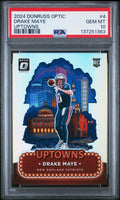 2024 Donruss Optic Uptowns Drake Maye #4 PSA 10 137251363