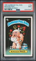 1985 Topps Garbage Pail Kids Glossy Mauled Paul #15B PSA 9