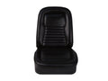 1967 Chevrolet Corvette Leather Seat Covers w/Install Kit (Black)
