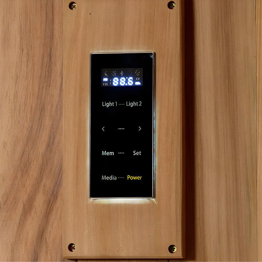 Golden Designs Sundsvall Edition 2 Person Traditional Sauna - Canadian Red Cedar