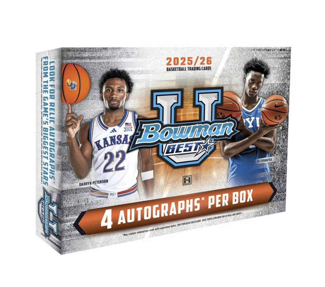 2025-26 Bowman University Best Basketball Hobby Box (Default Title (DSL3548171808))
