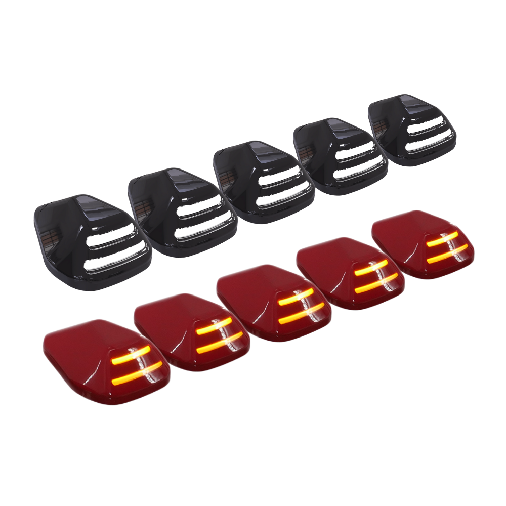 S-Series Cab Lights | 1999-2007 Ford F250 / F350 Superduty (Universal Black / Running Light Only (Amber) / Originally Equipped with Cab Lights)