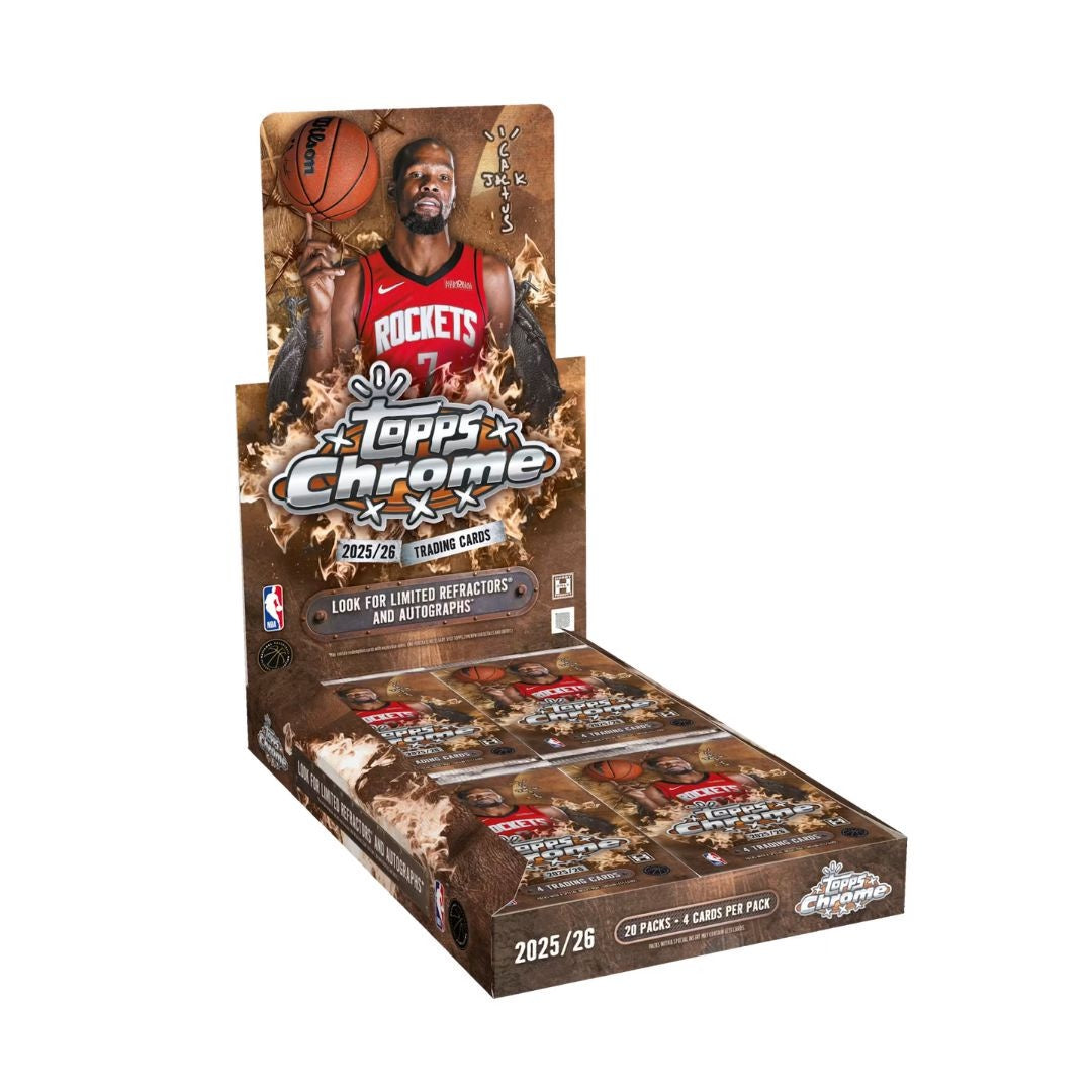 2025-26 Topps Chrome Cactus Jack Basketball Hobby Box (Default Title (DSL3548170895))