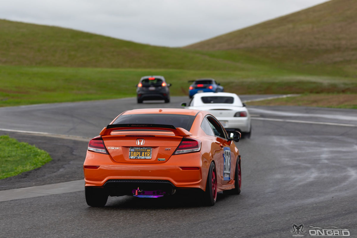 Epsilon+ Spoiler Extension for 14-15 Honda Civic Si Spoiler Coupe Kouki [FG4] (ACM / Clear Anodized)