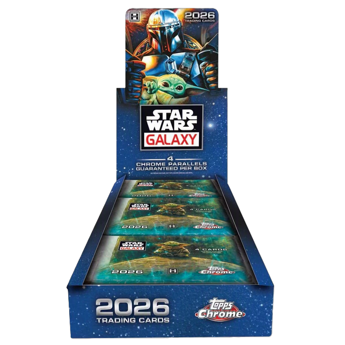 2026 Topps Star Wars Chrome Galaxy Hobby Box
