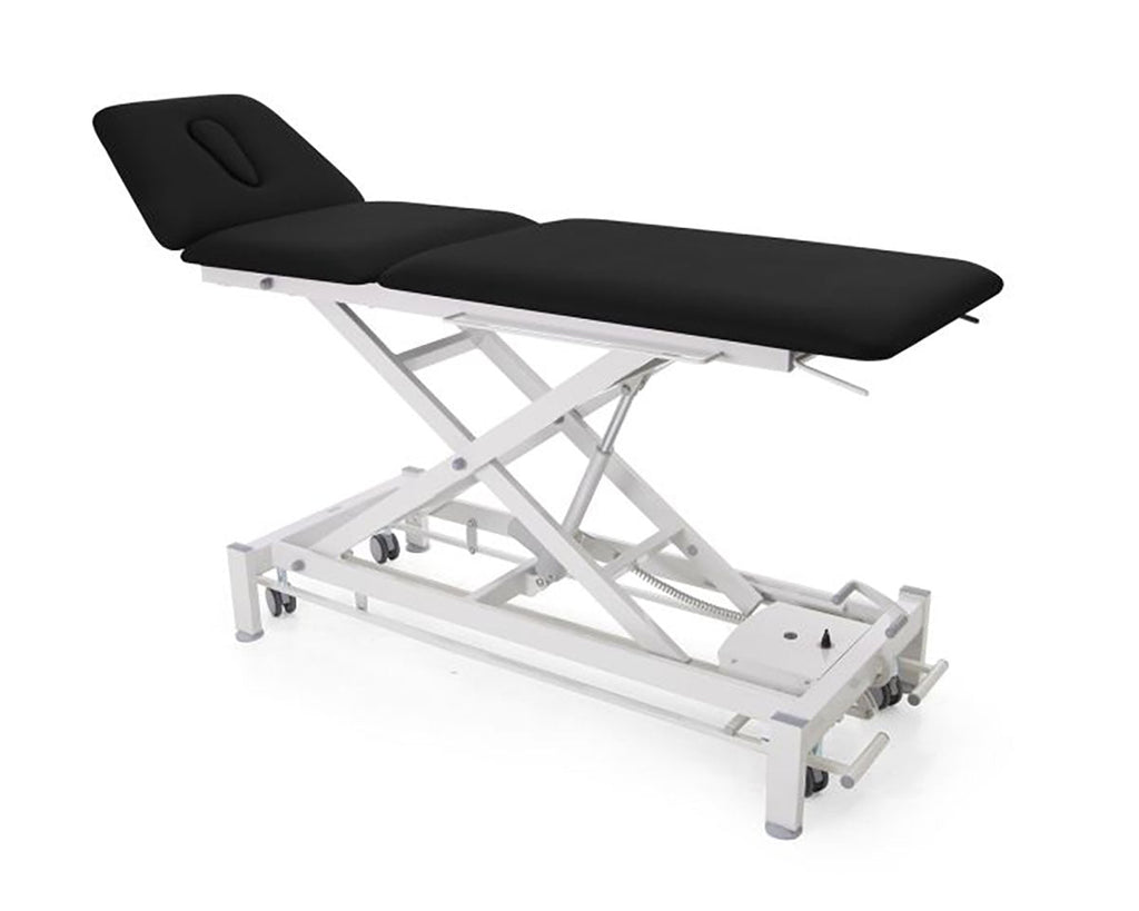 Chattanooga Galaxy 3-Section Wide Hi-Lo Treatment Table, Foot Bar Lift, 79 x 30 x 21", 4 Casters