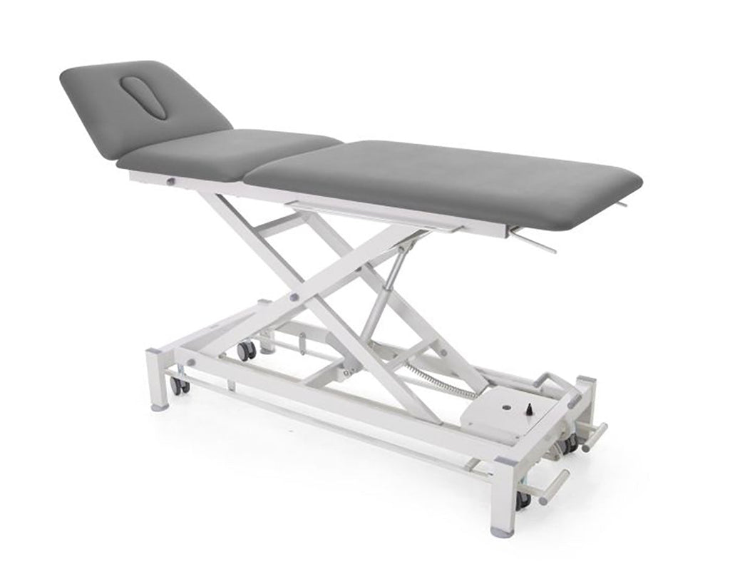 Chattanooga Galaxy 3-Section Wide Hi-Lo Treatment Table, Foot Bar Lift, 79 x 30 x 21", 4 Casters