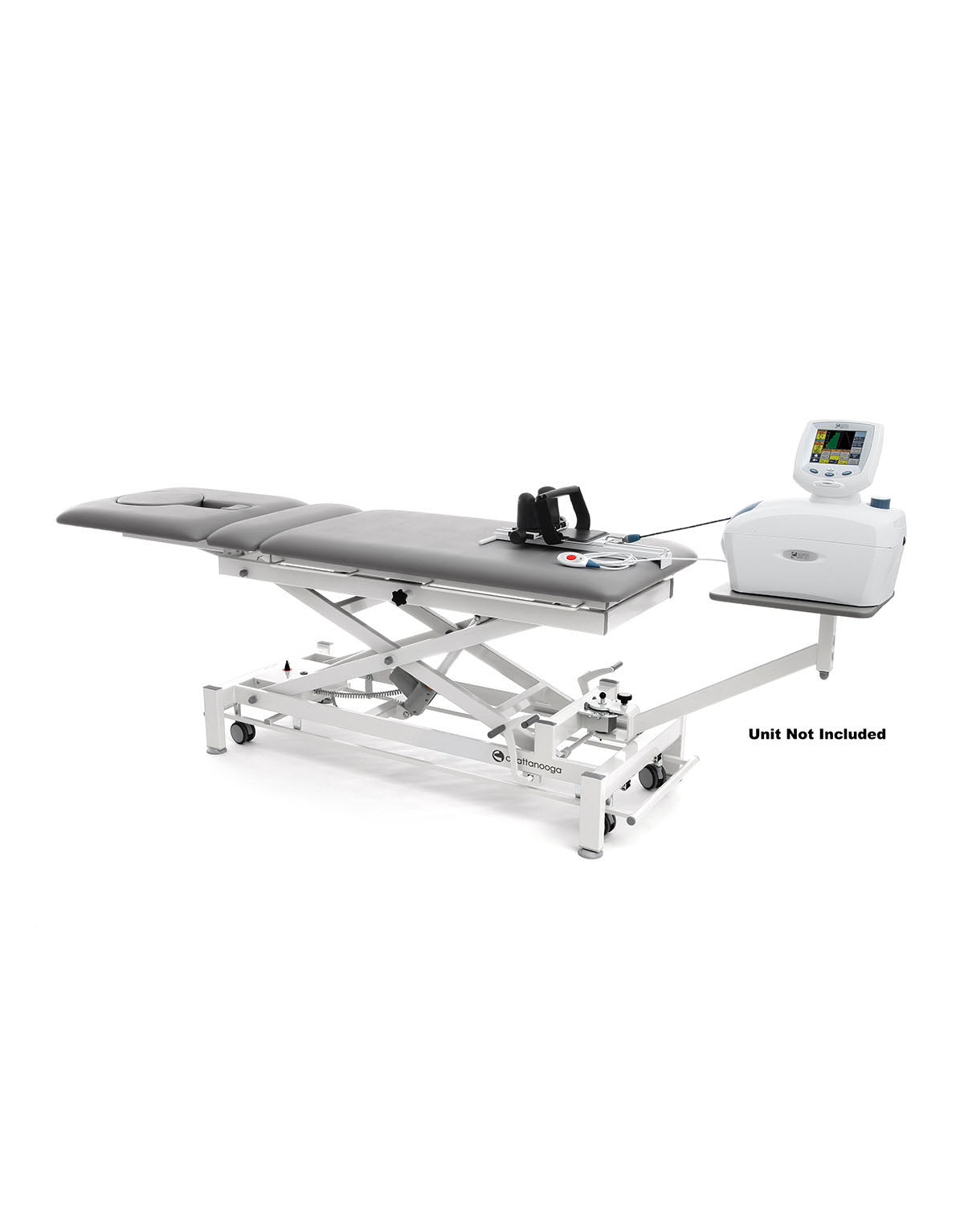 Chattanooga Galaxy TTET300, 3 Section Hi-Lo Traction Table, Foot Bar Lift, 87 x 34 x 31.5"
