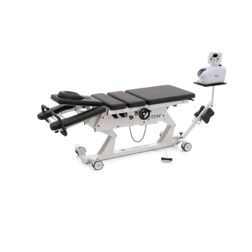 Chattanooga Galaxy TTET300, 3 Section Hi-Lo Traction Table, Foot Bar Lift, 87 x 34 x 31.5"