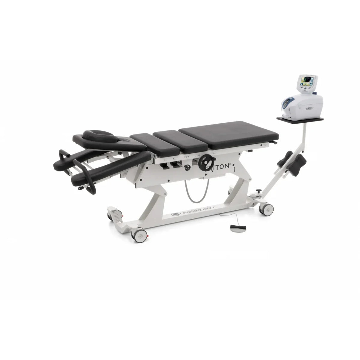 Chattanooga Galaxy TTET300, 3 Section Hi-Lo Traction Table, Foot Bar Lift, 87 x 34 x 31.5"