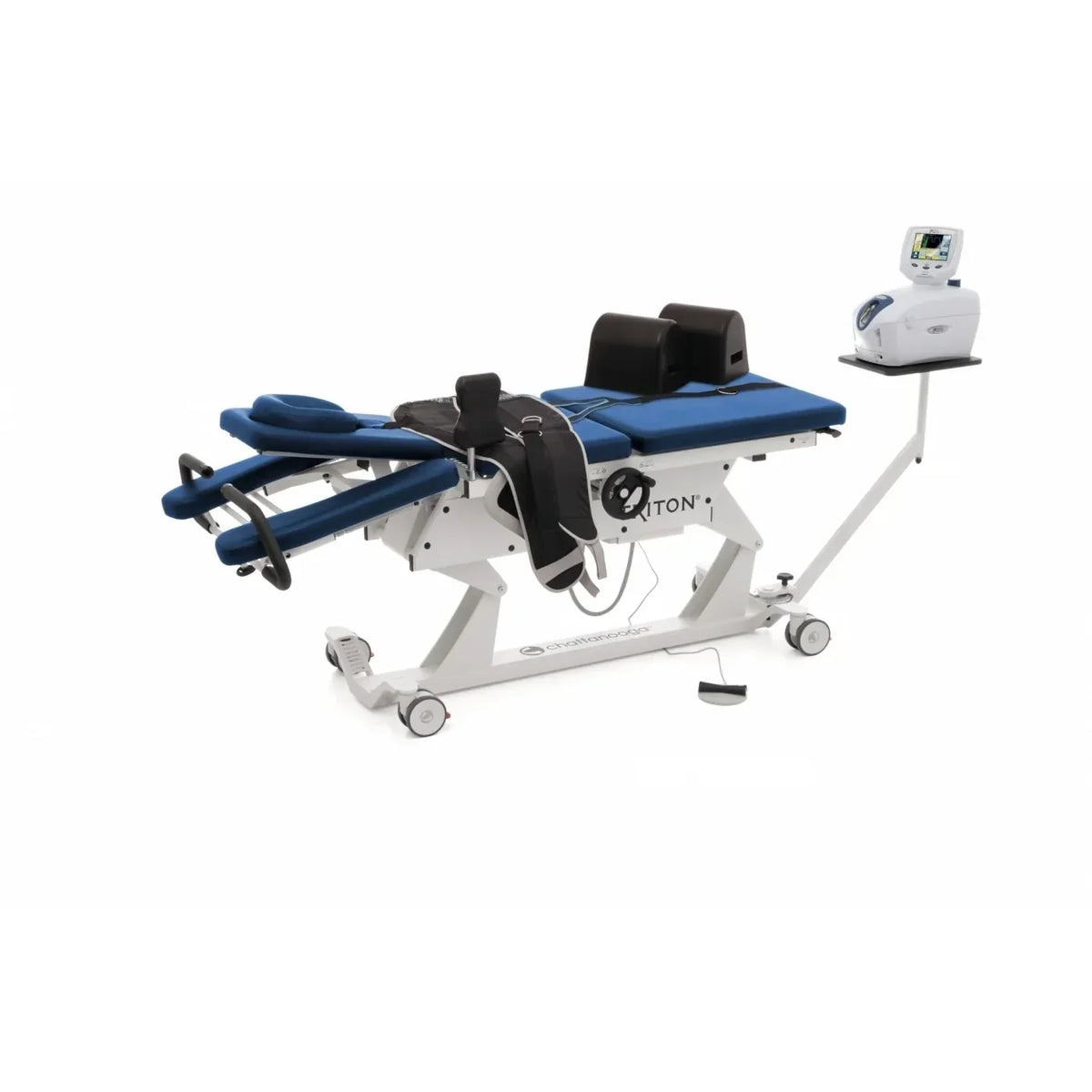 Chattanooga Galaxy TTET300, 3 Section Hi-Lo Traction Table, Foot Bar Lift, 87 x 34 x 31.5"