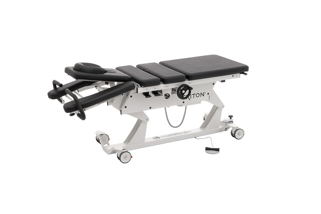 Chattanooga Triton 6M DTS, Hi-Lo Traction Table, 90.5" x 37" x 31"