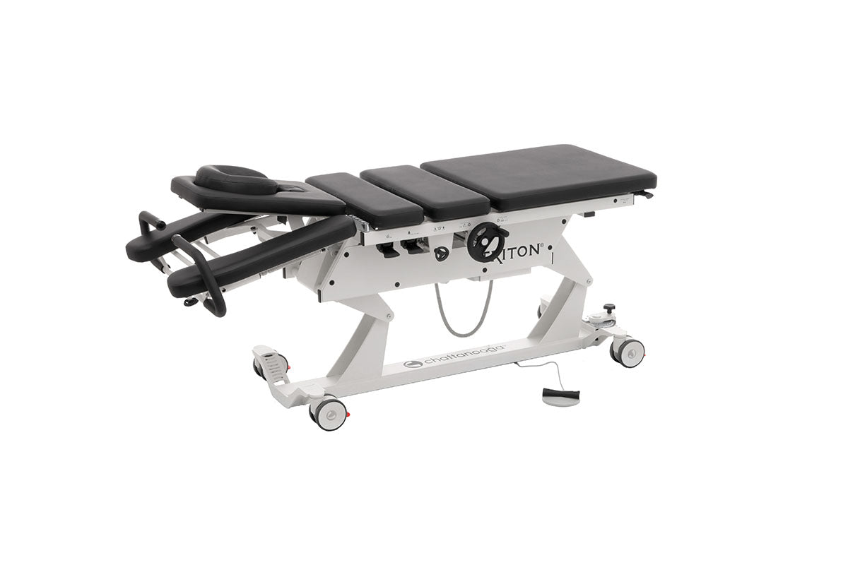 Chattanooga Triton 6M DTS, Hi-Lo Traction Table, 90.5" x 37" x 31"