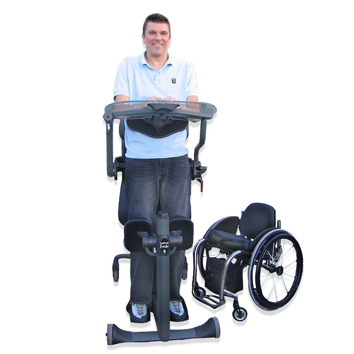 EasyStand Evolv Sit-to-Stand Standing Frame Minimum Support Package XT