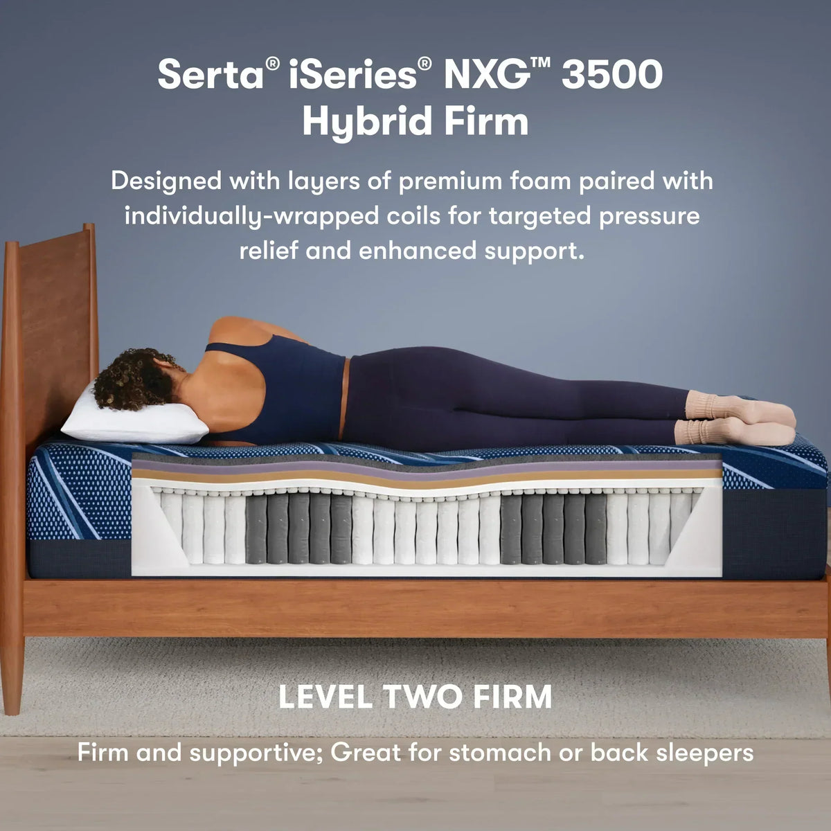 Serta® iSeries® NXG™ Hybrid Mattress