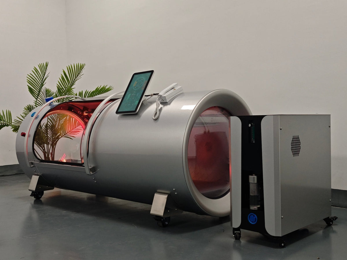 OxyRevo Quest36 Pro 2.0 ATA Hard Shell Lying Hyperbaric Oxygen Chamber
