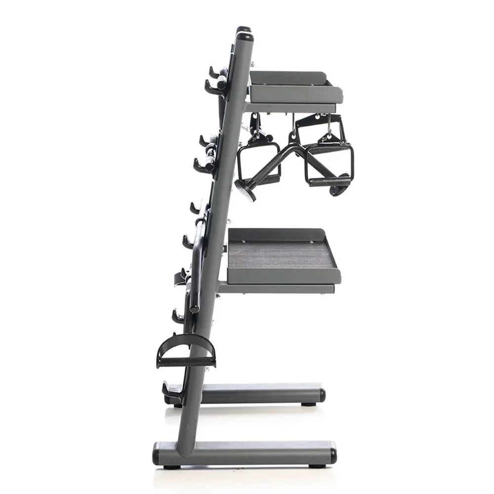 Power Systems Black Chrome Cable Attachment Storage Rack with 9 Bars