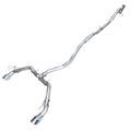 AWE Tuning Track Edition Catback Exhaust w/ Dual Chrome Silver Tips for 2022+ Honda Civic Si / 2023+ Acura Integra 1.5T [FE1/DE4]