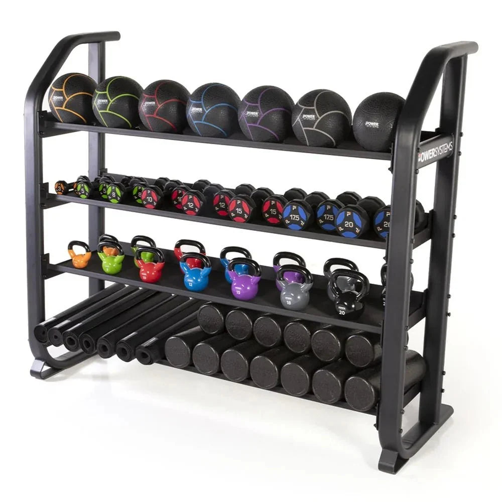 Power Systems Denali Series Multipurpose Gym Storage Rack