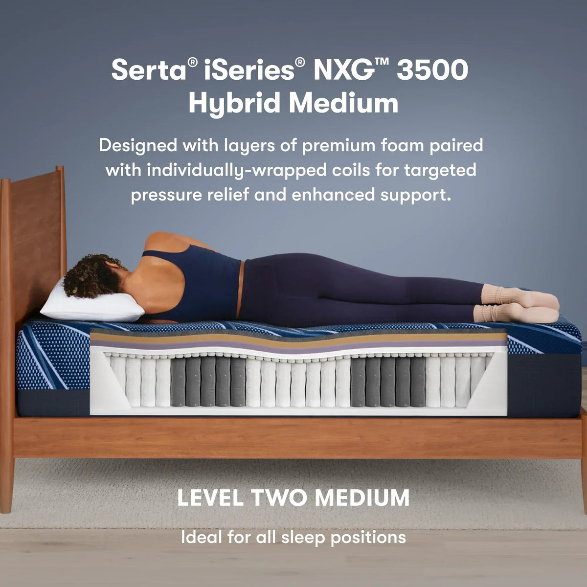 Serta® iSeries® NXG™ Hybrid Mattress