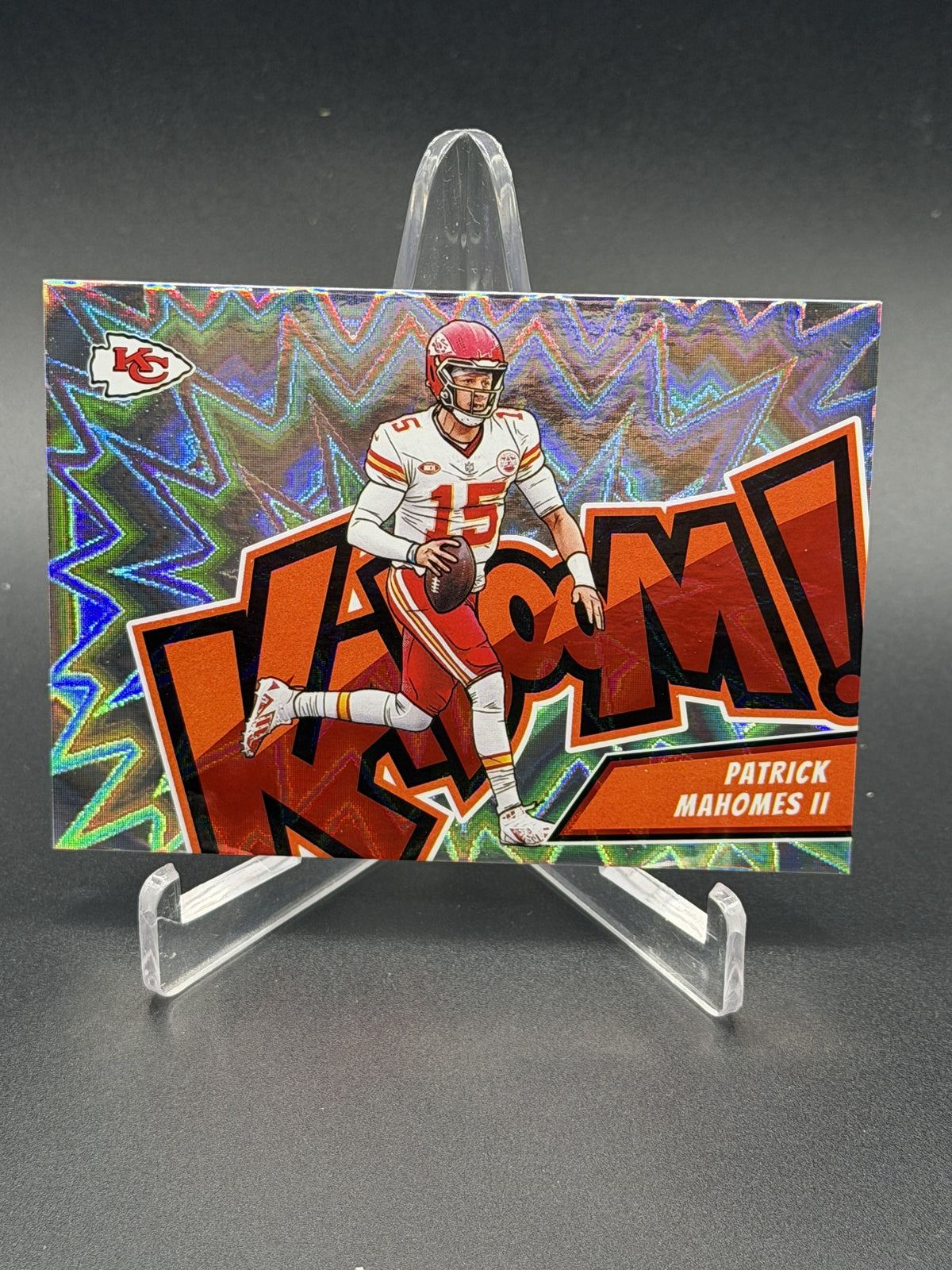 2024 Panini Absolute #1 Patrick Mahomes II Kaboom Horizontal