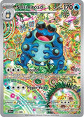 Seismitoad 105/086  - Holofoil SV Black Bolt - Illustration Rare (Lightly Played)