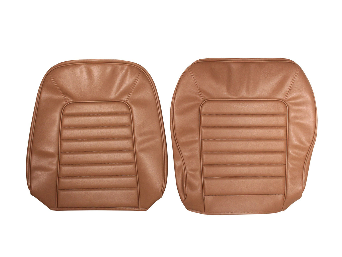 1966 Chevrolet Corvette Vinyl Seat Covers w/ Install Kit (Black)