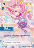 Ahri - Inquisitive (Overnumbered) (227/221) - Spiritforged Foil (Lightly Played)
