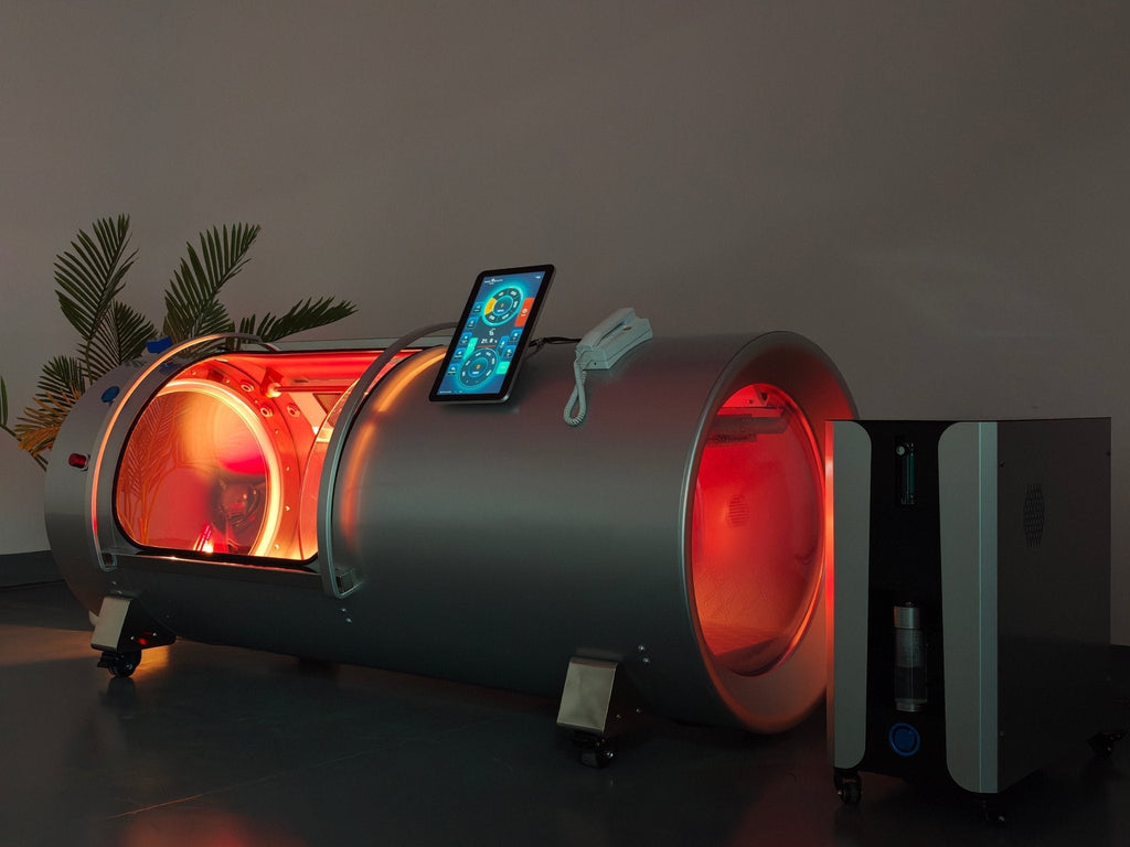 OxyRevo Quest36 Pro 2.0 ATA Hard Shell Lying Hyperbaric Oxygen Chamber