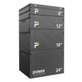 Power Systems Foam Plyometric Box Set of 5