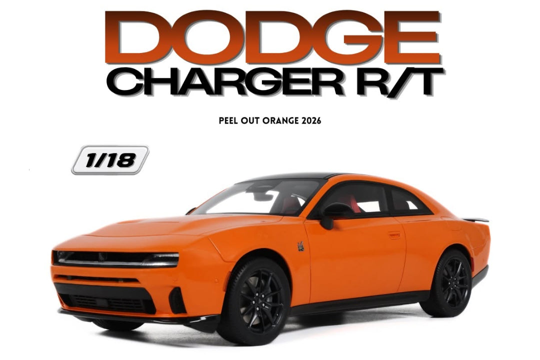 GT Spirit 2026 Dodge Charger Daytona R/T Peel Out Orange 1:18 (Default Title (1979))