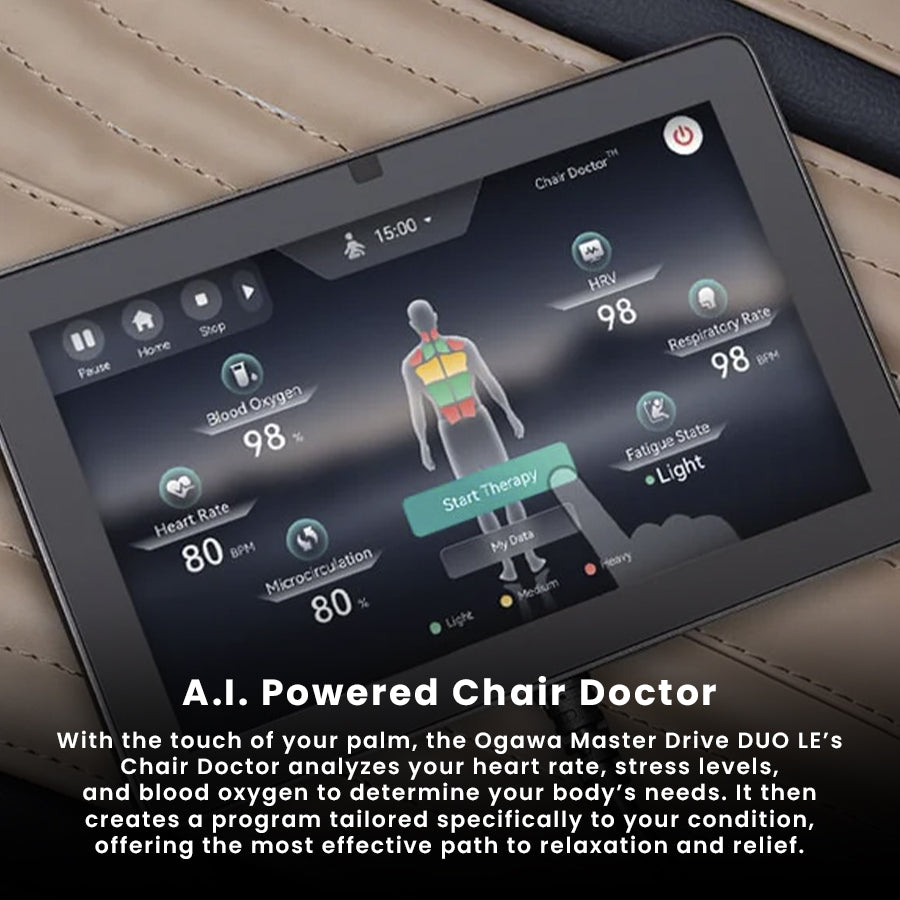 Ogawa Master Drive DUO LE 4D+3D Massage Chair (OG-8901)