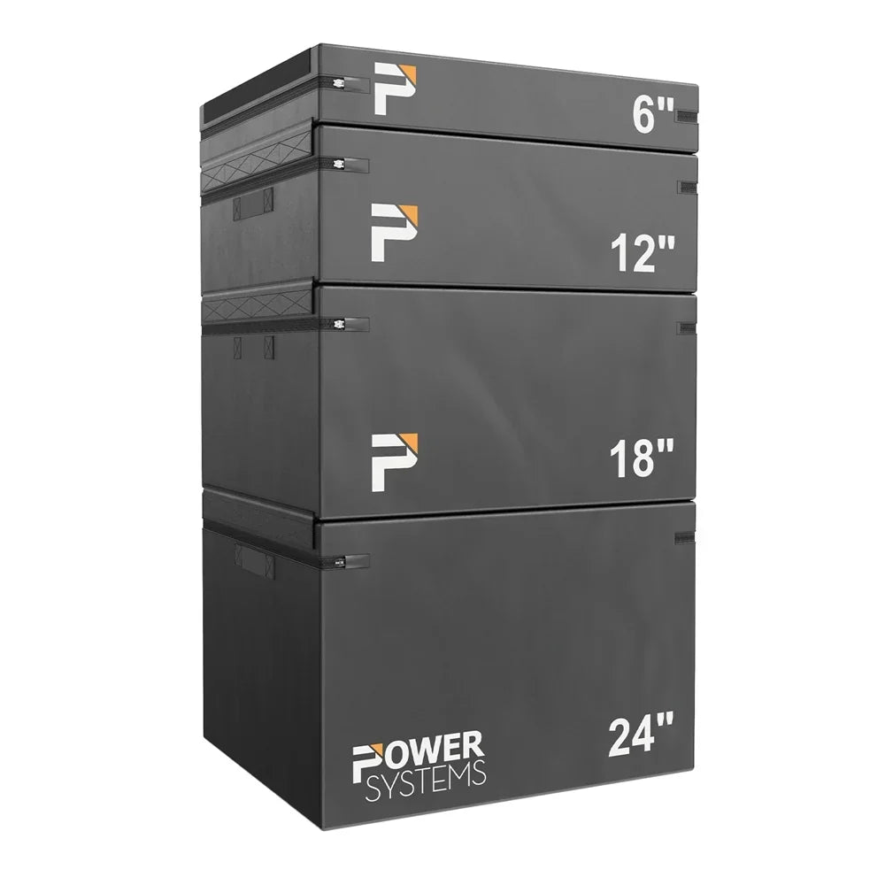 Power Systems Foam Plyometric Box Set of 5