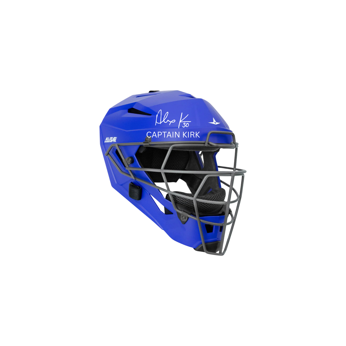 Alejandro Kirk Toronto Blue Jays Autographed "CAPTAIN KIRK" Catchers Mask