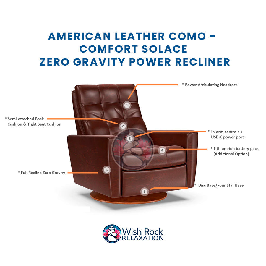 American Leather Como Comfort Series