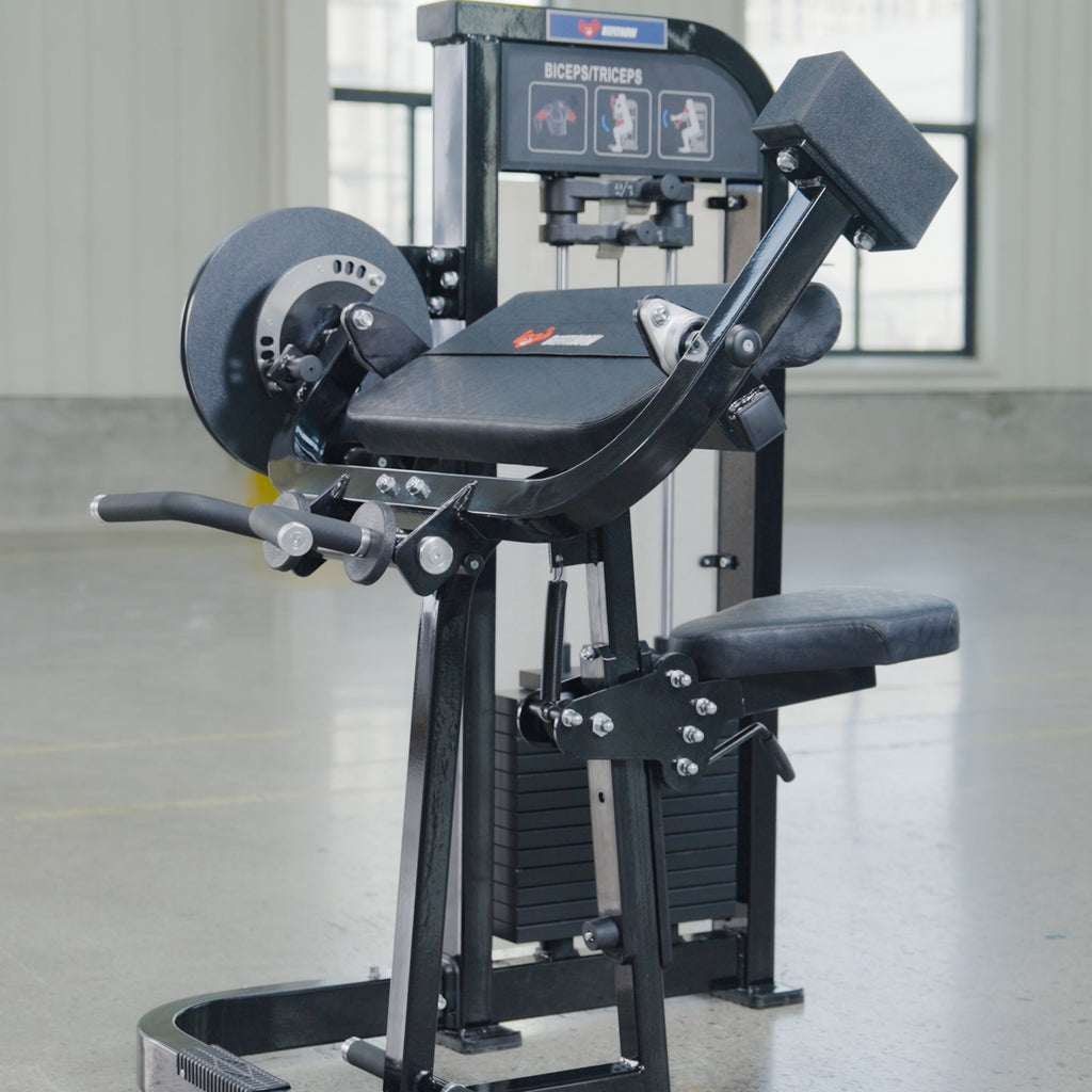Dual Function Bicep Tricep Machine