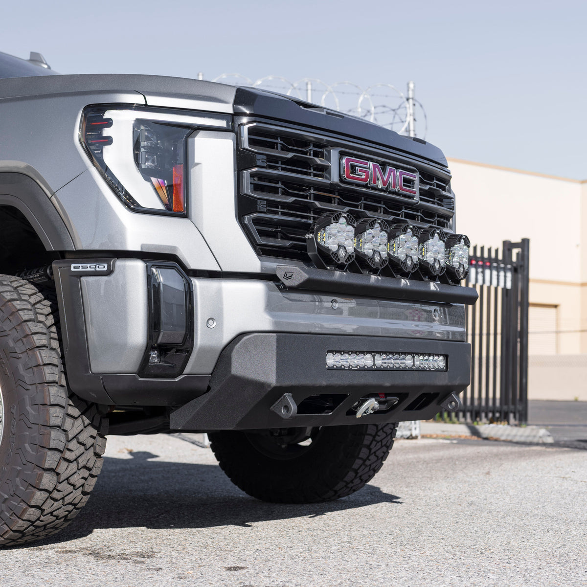 Chassis Unlimited 2024+ GMC Sierra 2500/3500 Prolite Bumper (Black Texture Powder Coat)
