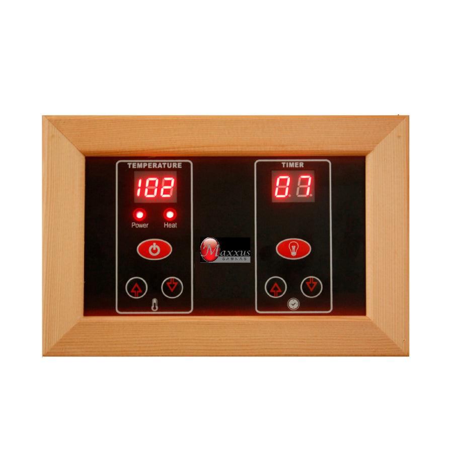 Maxxus 3-Person Full Spectrum Infrared Sauna - Canadian Red Cedar