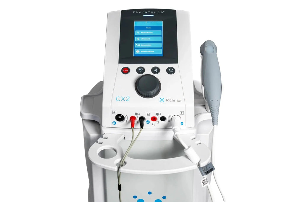 Richmar TheraTouch CX2 2-Channel Electrotherapy & Ultrasound Combination System