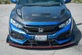 Epsilon+ Front Splitter for 17-21 Honda Civic Hatchback Sport [FK7]